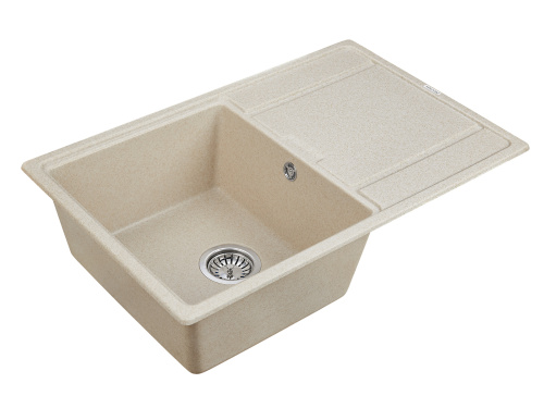 Кухонная мойка Paulmark FLUGEN 50-780 PM217850-BE 78х50 цвет бежевый - фото 2